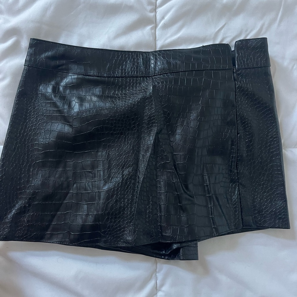 Forever 21 Leather Skort